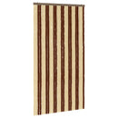 vidaXL Rovar Függöny Chenille Barna és Bézs 118 x 220 cm 100% PP