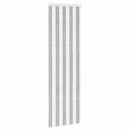 vidaXL Rovar Függöny Chenille Szürke és Fehér 56 x 185 cm 100% PP