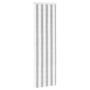 vidaXL Rovar Függöny Chenille Szürke és Fehér 56 x 185 cm 100% PP
