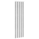 vidaXL Rovar Függöny Chenille Szürke és Fehér 56 x 200 cm 100% PP