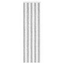 vidaXL Rovar Függöny Chenille Szürke és Fehér 56 x 200 cm 100% PP
