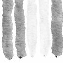 vidaXL Rovar Függöny Chenille Szürke és Fehér 90 x 220 cm 100% PP
