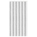 vidaXL Rovar Függöny Chenille Szürke és Fehér 100 x 200 cm 100% PP