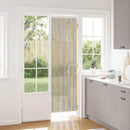 vidaXL Rovar Függöny Chenille Szürke és Bézs 56 x 200 cm 100% PP