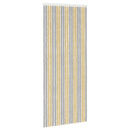 vidaXL Rovar Függöny Chenille Szürke és Bézs 90 x 220 cm 100% PP
