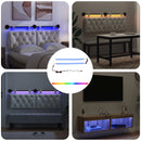 vidaXL LED szalag 110 cm Sokszínű PVC