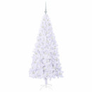 vidaXL Mű karácsonyfa 300 LED-del állvánnyal Fehér 180 cm PVC és Acél