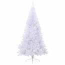 vidaXL Mű karácsonyfa 300 LED-del állvánnyal Fehér 180 cm PVC és Acél