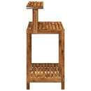 vidaXL Kültéri Ültető Pad 86,5 x 48,5 x 106 cm Tömör Akácfa