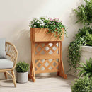 vidaXL Függőleges kertialátét Narancssárga 48 x 30 x 70,5 cm