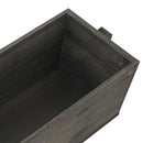 vidaXL Függőleges kertialátét Szürke 48 x 30 x 70,5 cm Szilárd fenyőfa