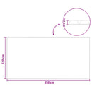 vidaXL Napelemes Medencetakaró Kiváló Minőség 450 x 220 cm 200 μm