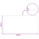 vidaXL Napenergia Medence Fedél 800 x 400 cm 110 μm Négyzet PE