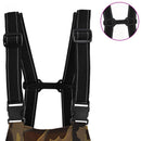 vidaXL Mellkas waders csizmával PVC Bevonatú Poliészter Méret 40