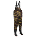 vidaXL Mellkas waders csizmával PVC Bevonatú Poliészter Méret 42