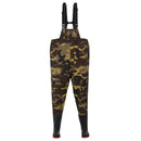 vidaXL Mellkas waders csizmával PVC Bevonatú Poliészter Méret 42