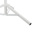vidaXL Ernyő állvány Fehér Acél for 25-32 mm Pole