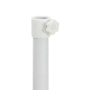 vidaXL Ernyő állvány Fehér Acél for 25-32 mm Pole