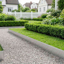 vidaxl Fűszegélyezés 10 m x 30 cm Horganyzott Acél Ezüst