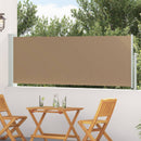 vidaXL Húzható oldalsó napernyő Tópszínű 300 x 100 cm Poliészter