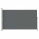 vidaXL Húzható oldalsó napernyő Antracitszürke 300 x 180 cm Poliészter