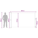 vidaXL Húzható oldalsó napernyő Antracitszürke 300 x 180 cm Poliészter