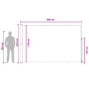 vidaXL Húzható oldalsó napernyő Bézs 300 x 220 cm Poliészter