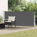 vidaXL Húzható oldalsó napernyő 117 x 600 cm Poliészter Négyszögletes