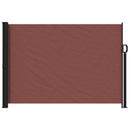 vidaXL Húzható oldalsó napernyő Barna 300 x 170 cm Poliészter