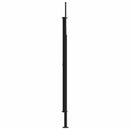 vidaXL Húzható oldalsó napernyő Szürke 300 x 200 cm Poliészter