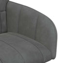 vidaXL Étkező Székek 4 pcs Bársony Sötétszürke 57 x 50 x 85 cm