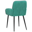 vidaXL Étkező Székek 4 pcs Bársony Türkiz 57 x 50 x 85 cm