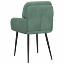 vidaXL Étkező Székek 4 db Bársony Tengeri Zöld 59 x 59,5 x 90 cm