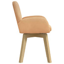 vidaXL Forgós Étkezős Székek 6 db Bouclé Bézs 54 x 58 x 87 cm
