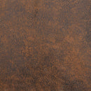 vidaXL Forgós Étkezős Székek 6 db Műsuede Bőr Barna 54 x 55 x 86 cm
