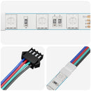 vidaXL LED szalag 2 pcs Fekete és Többszínű 1745 mm Réz és műanyag