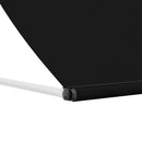 vidaXL Napernyő Fekete 400 x 150 cm 180 g / m² Poliészter PU bevonattal