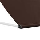 vidaXL Napernyő Barna 250 x 150 cm 180 g / m² Poliészter PU bevonattal