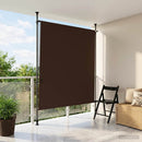 vidaXL Kültéri Rolós Árnyék Barna 100 x 270 cm