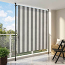 vidaXL Kültéri Rolós Árnyék Antracit és Fehér 200 x 270 cm