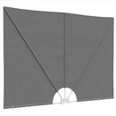 vidaXL Erkély adatvédelmi képernyő 240 x 160 cm Poliészter