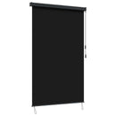 vidaXL Roletta Fekete 60 x 250 cm Szövet és Alumínium
