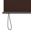 vidaXL Roletta Barna 140 x 250 cm Szövet és Alumínium