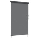vidaXL Roletta Világosszürke 160 x 250 cm Szövet és Alumínium