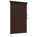 vidaXL Roletta Barna 180 x 250 cm Szövet és Alumínium