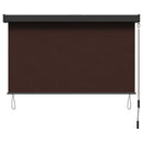 vidaXL Roletta Barna 180 x 250 cm Szövet és Alumínium
