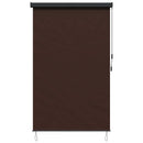 vidaXL Roletta Barna 180 x 250 cm Szövet és Alumínium
