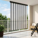 vidaXL Roletta Antracit és Fehér 180 x 250 cm Szövet és Alumínium