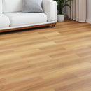 vidaXL Laminált padló 5 pcs Sötét Dió 101 x 20 x 0,8 cm Szerelt fa