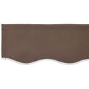 vidaXL Napellenző ponyva Tópszínű 329 x 195 cm Poliészter